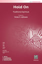 Hold On SATB choral sheet music cover